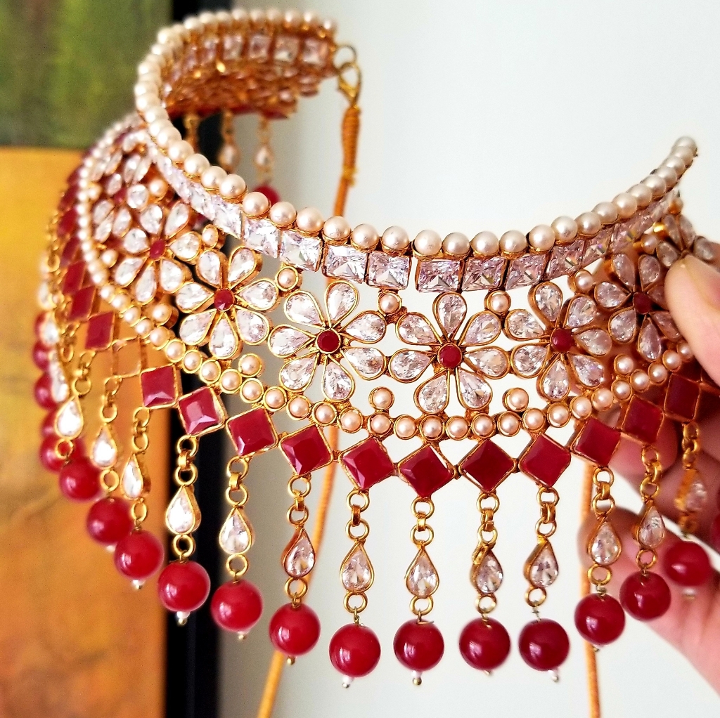 Final Price Designers Choker Set With Earrings Nwt 95$